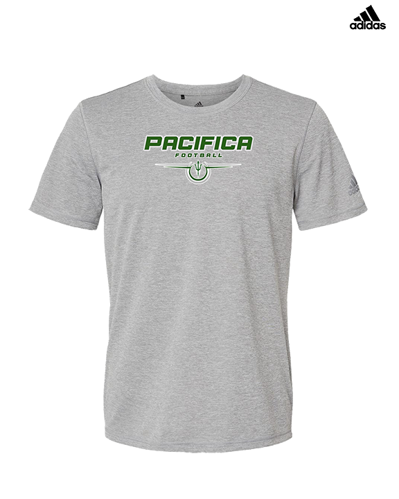 Pacifica HS Football Design - Mens Adidas Performance Shirt