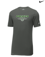 Pacifica HS Football Design - Mens Nike Cotton Poly Tee