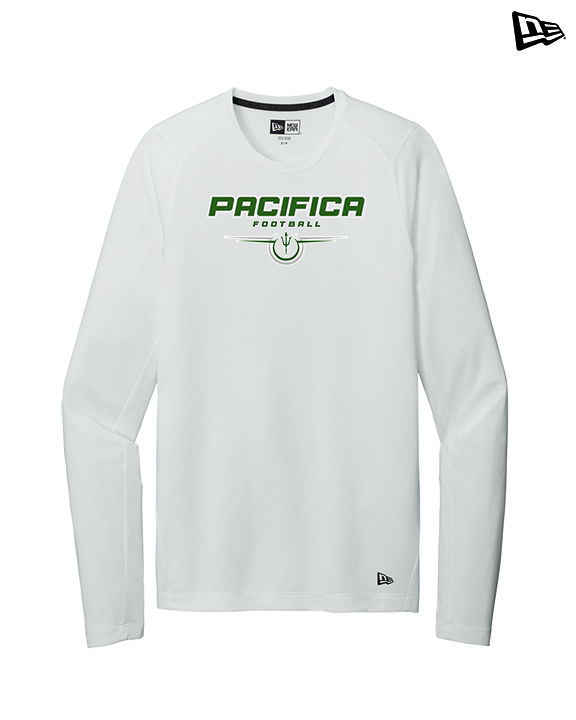 Pacifica HS Football Design - New Era Performance Long Sleeve