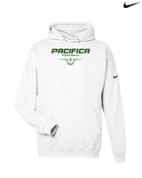 Pacifica HS Football Design - Nike Club Fleece Hoodie
