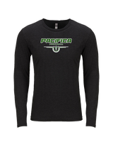 Pacifica HS Football Design - Tri-Blend Long Sleeve