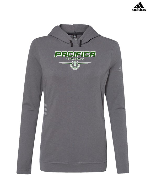 Pacifica HS Football Design - Womens Adidas Hoodie