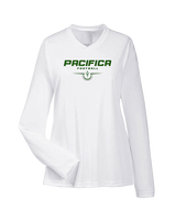Pacifica HS Football Design - Womens Performance Longsleeve