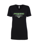 Pacifica HS Football Design - Womens V-Neck