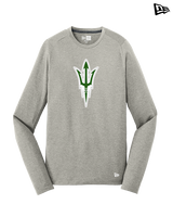 Pacifica HS Football Logo - New Era Performance Long Sleeve