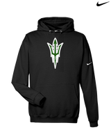 Pacifica HS Football Logo - Nike Club Fleece Hoodie