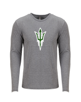 Pacifica HS Football Logo - Tri-Blend Long Sleeve