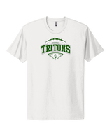 Pacifica HS Football Toss - Mens Select Cotton T-Shirt