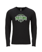 Pacifica HS Football Toss - Tri-Blend Long Sleeve