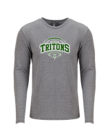 Pacifica HS Football Toss - Tri-Blend Long Sleeve
