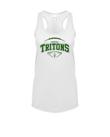 Pacifica HS Football Toss - Womens Tank Top