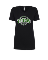 Pacifica HS Football Toss - Womens Vneck