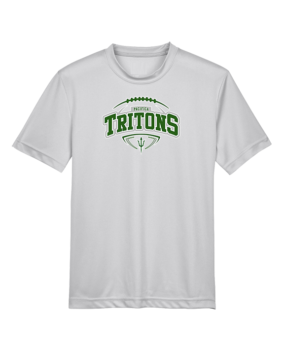 Pacifica HS Football Toss - Youth Performance Shirt