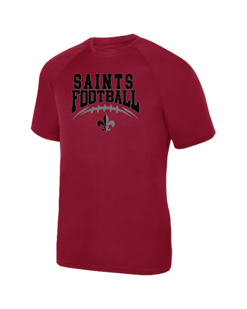 Palm Beach Christian Football- Youth Performance T-Shirt