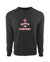 Palm Beach Christian Preparatory School Football Vs Everybody - Crewneck Sweatshirt