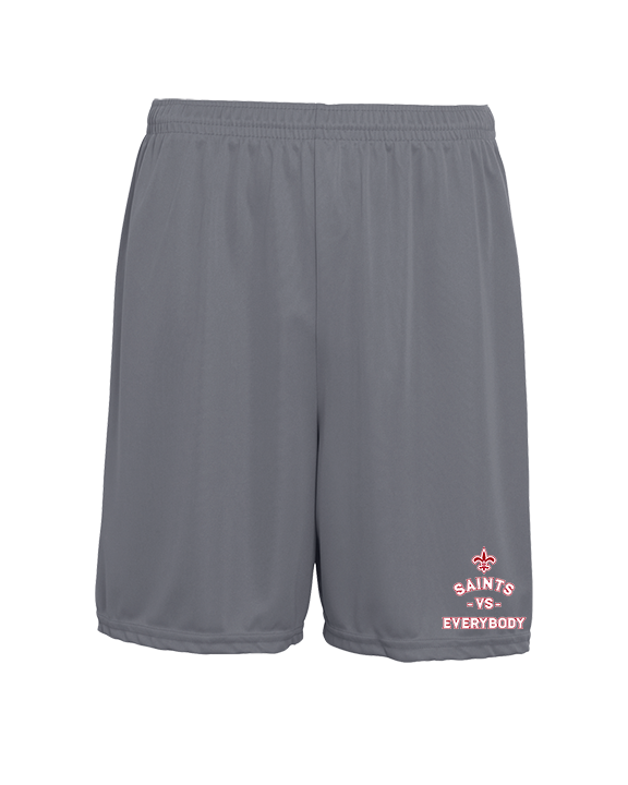 Palm Beach Christian Preparatory School Football Vs Everybody - Mens 7inch Training Shorts