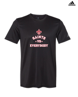 Palm Beach Christian Preparatory School Football Vs Everybody - Mens Adidas Performance Shirt