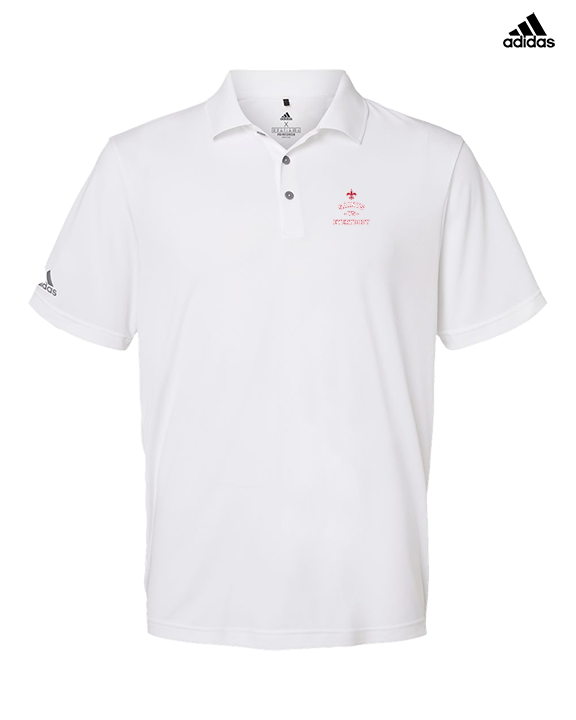 Palm Beach Christian Preparatory School Football Vs Everybody - Mens Adidas Polo