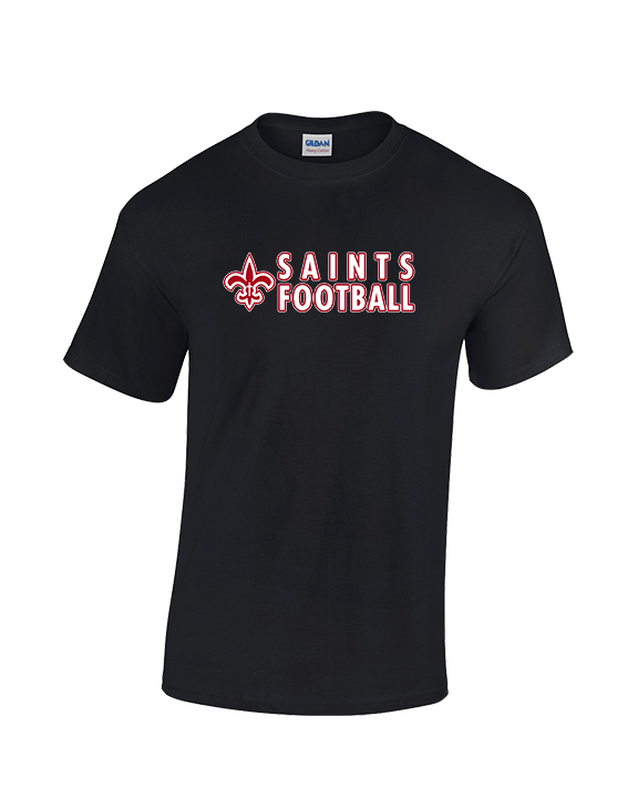Palm Beach Christian Preparatory School Football Basic - Cotton T-Shirt