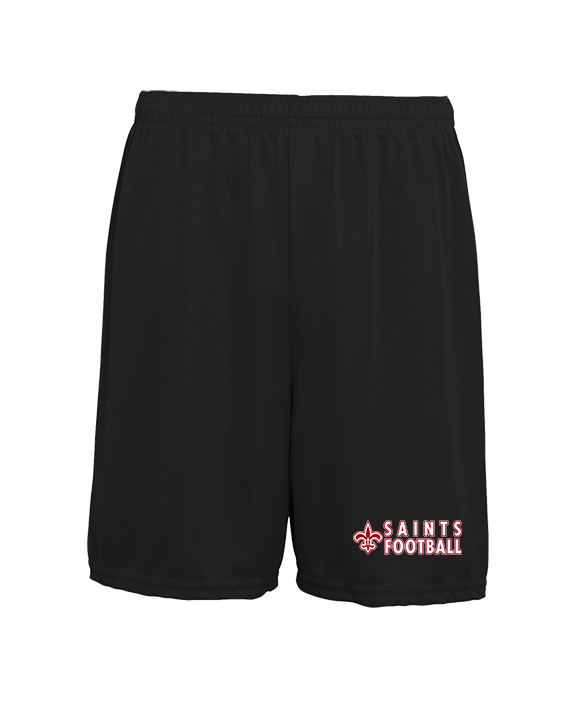Palm Beach Christian Preparatory School Football Basic - Mens 7inch Training Shorts