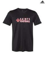 Palm Beach Christian Preparatory School Football Basic - Mens Adidas Performance Shirt