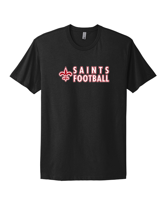 Palm Beach Christian Preparatory School Football Basic - Mens Select Cotton T-Shirt