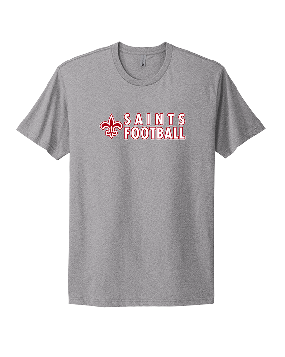 Palm Beach Christian Preparatory School Football Basic - Mens Select Cotton T-Shirt