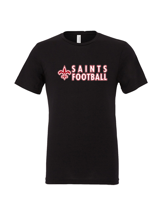 Palm Beach Christian Preparatory School Football Basic - Tri-Blend Shirt