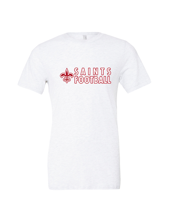 Palm Beach Christian Preparatory School Football Basic - Tri-Blend Shirt