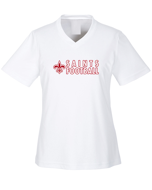 Palm Beach Christian Preparatory School Football Basic - Womens Performance Shirt