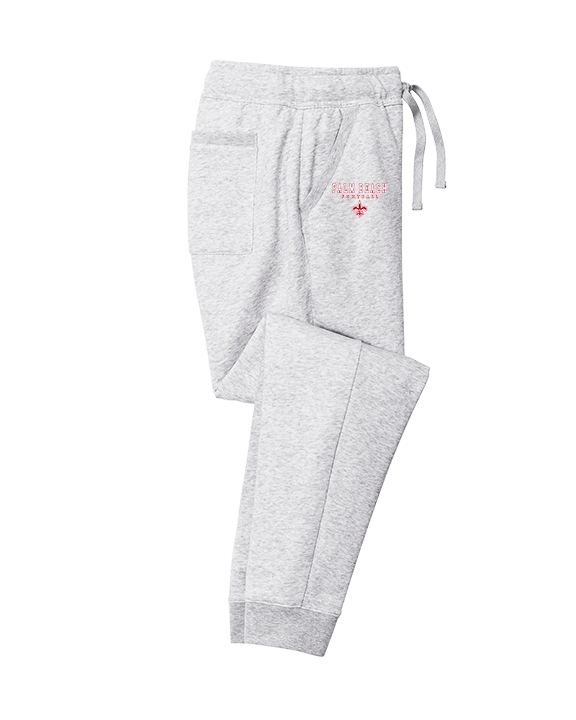 Palm Beach Christian Preparatory School Football Block - Cotton Joggers