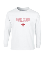 Palm Beach Christian Preparatory School Football Block - Cotton Longsleeve