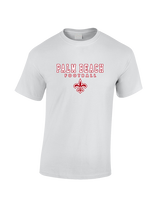 Palm Beach Christian Preparatory School Football Block - Cotton T-Shirt