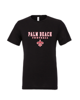 Palm Beach Christian Preparatory School Football Block - Tri-Blend Shirt