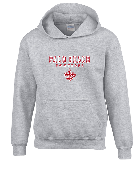 Palm Beach Christian Preparatory School Football Block - Unisex Hoodie