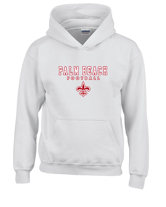 Palm Beach Christian Preparatory School Football Block - Unisex Hoodie