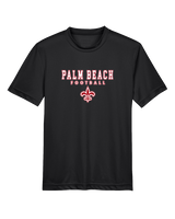 Palm Beach Christian Preparatory School Football Block - Youth Performance Shirt