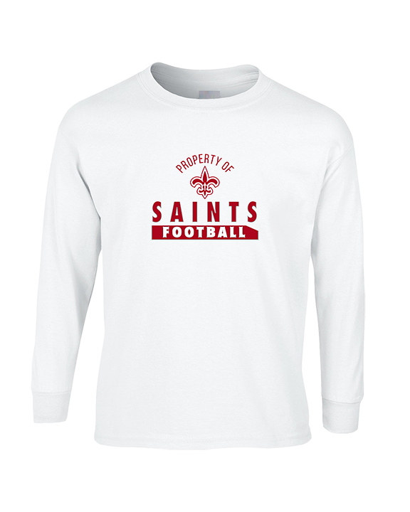 Palm Beach Christian Preparatory School Football Property - Cotton Longsleeve