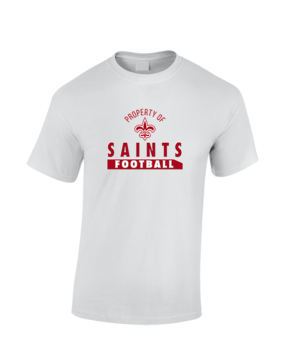 Palm Beach Christian Preparatory School Football Property - Cotton T-Shirt