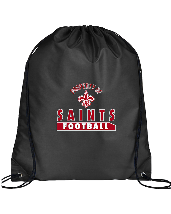 Palm Beach Christian Preparatory School Football Property - Drawstring Bag