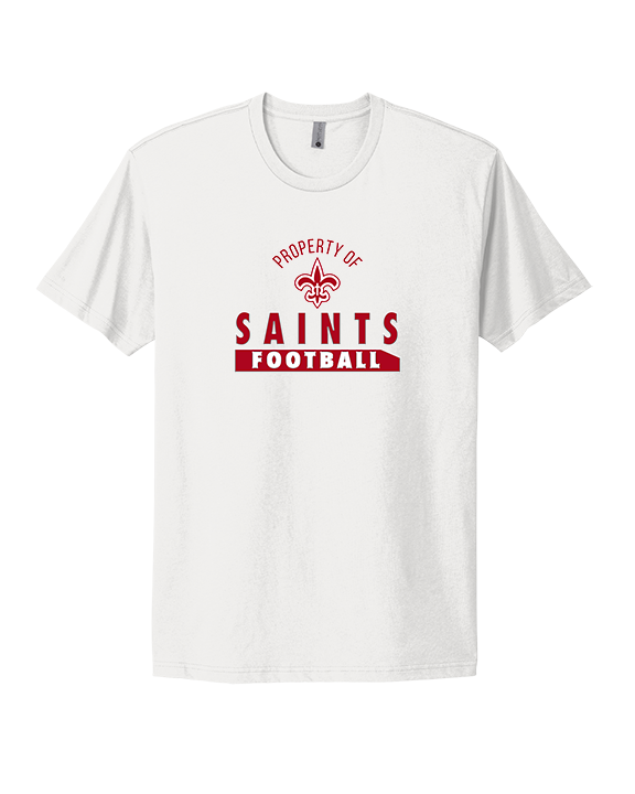 Palm Beach Christian Preparatory School Football Property - Mens Select Cotton T-Shirt
