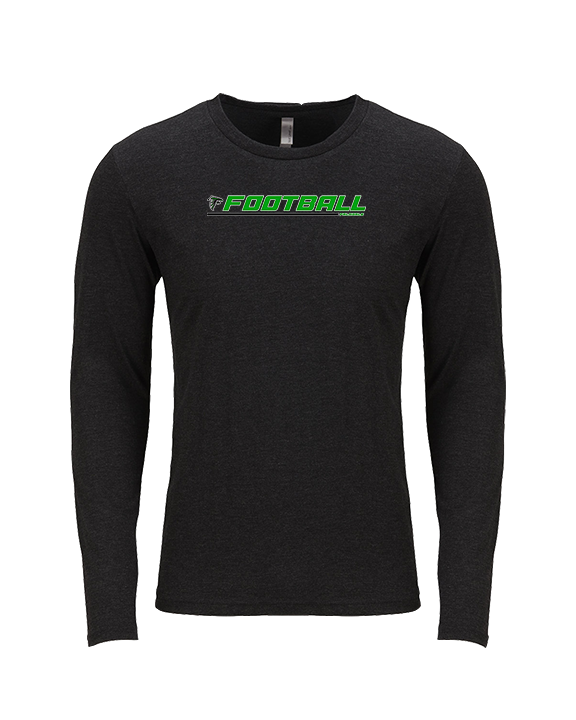 Palmdale HS Football Lines - Tri-Blend Long Sleeve