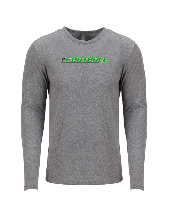 Palmdale HS Football Lines - Tri-Blend Long Sleeve