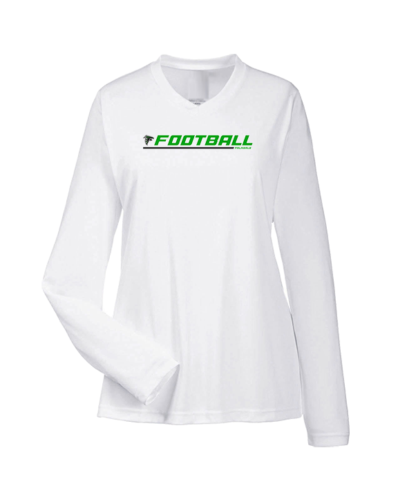 Palmdale HS Football Lines - Womens Performance Longsleeve