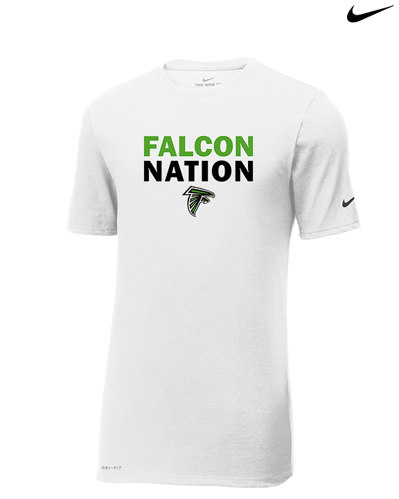 Palmdale HS Football Nation - Mens Nike Cotton Poly Tee