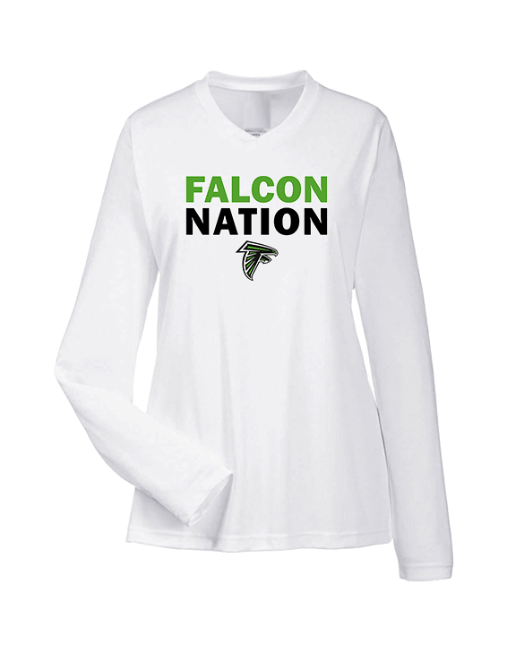 Palmdale HS Football Nation - Womens Performance Longsleeve