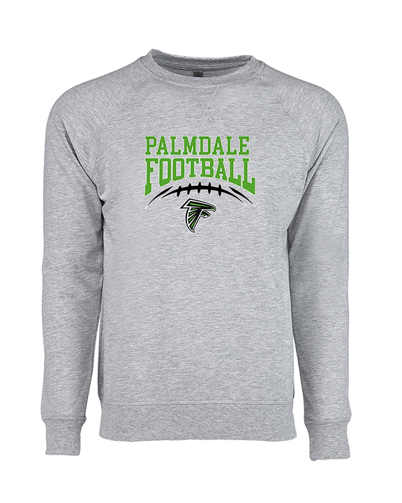 Palmdale HS Football School Football - Crewneck Sweatshirt