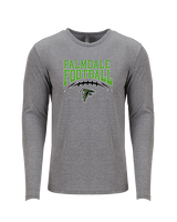 Palmdale HS Football School Football - Tri-Blend Long Sleeve