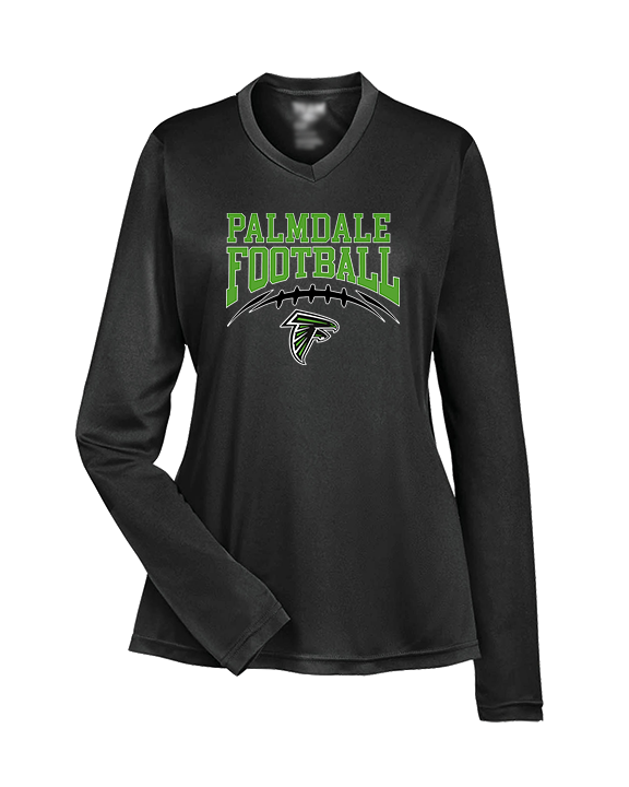 Palmdale HS Football School Football - Womens Performance Longsleeve