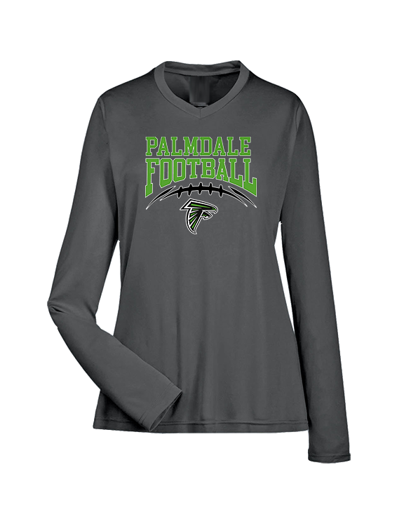 Palmdale HS Football School Football - Womens Performance Longsleeve